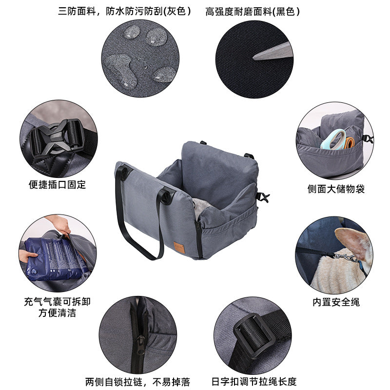 Multifunctional Car Air Cushion Nest For Pets
