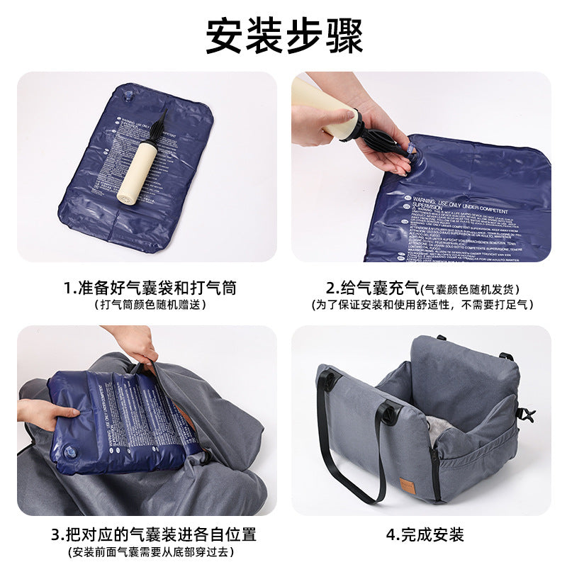 Multifunctional Car Air Cushion Nest For Pets