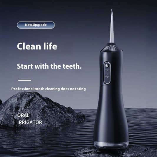 Portable Electric Water Flosser – Oral Cleaner for Home & Travel