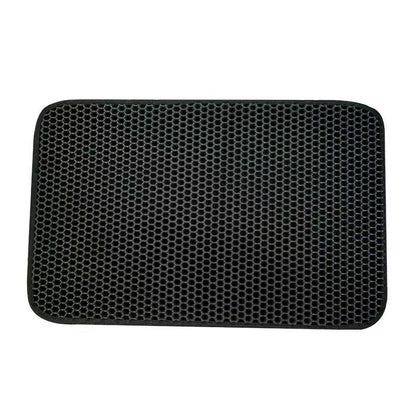 Cat Rubbing Mat Double-layer Leaking Sand Cat Litter Basin Falling Sand Mat Cat Toilet Set Sand Control Sand Mat
