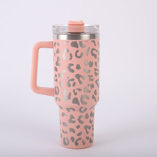 304 Stainless Steel Insulation Cup Straw Ice Cup Portable Coffee Cup Car Cup