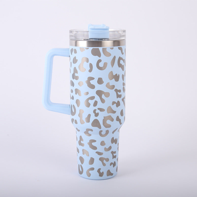 304 Stainless Steel Insulation Cup Straw Ice Cup Portable Coffee Cup Car Cup